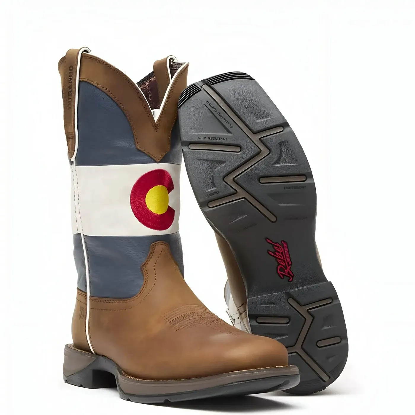Rebel Colorado Flag Western Boot - Image 3