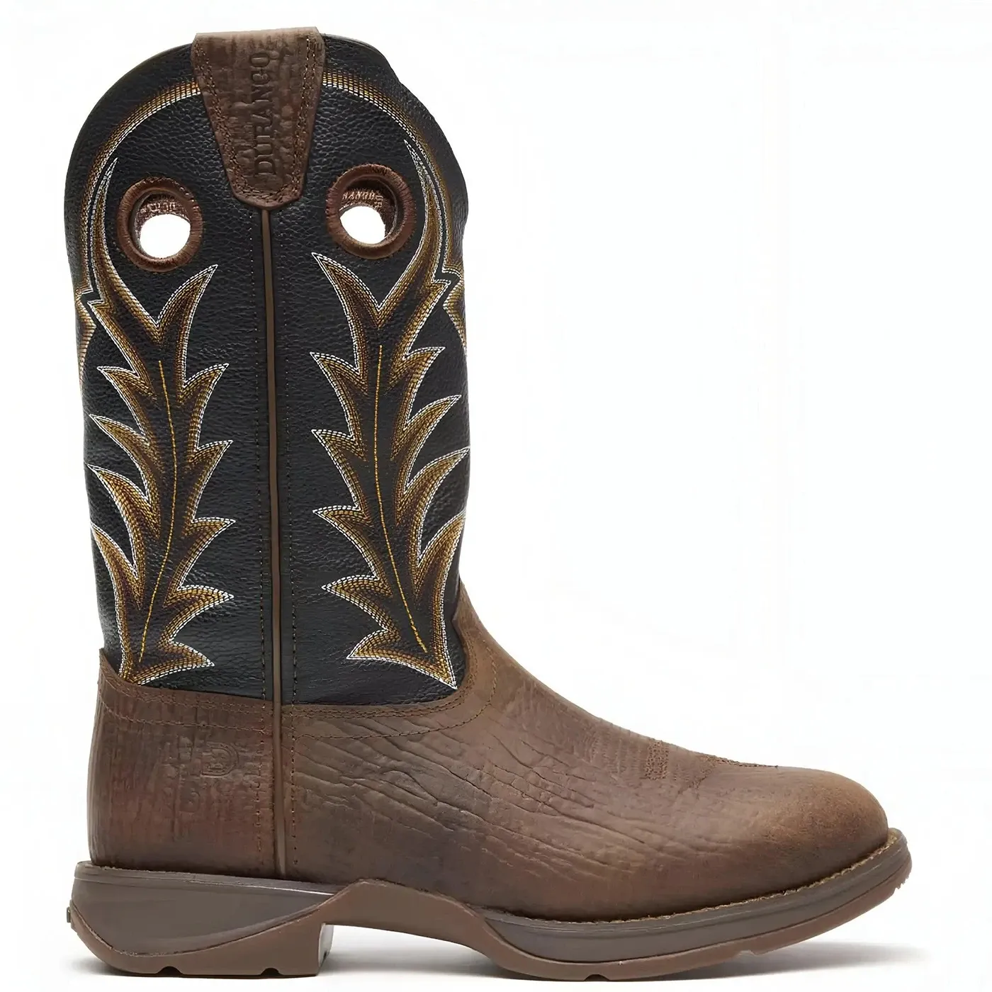 Rebel Oak Bark Midnight Western Boot