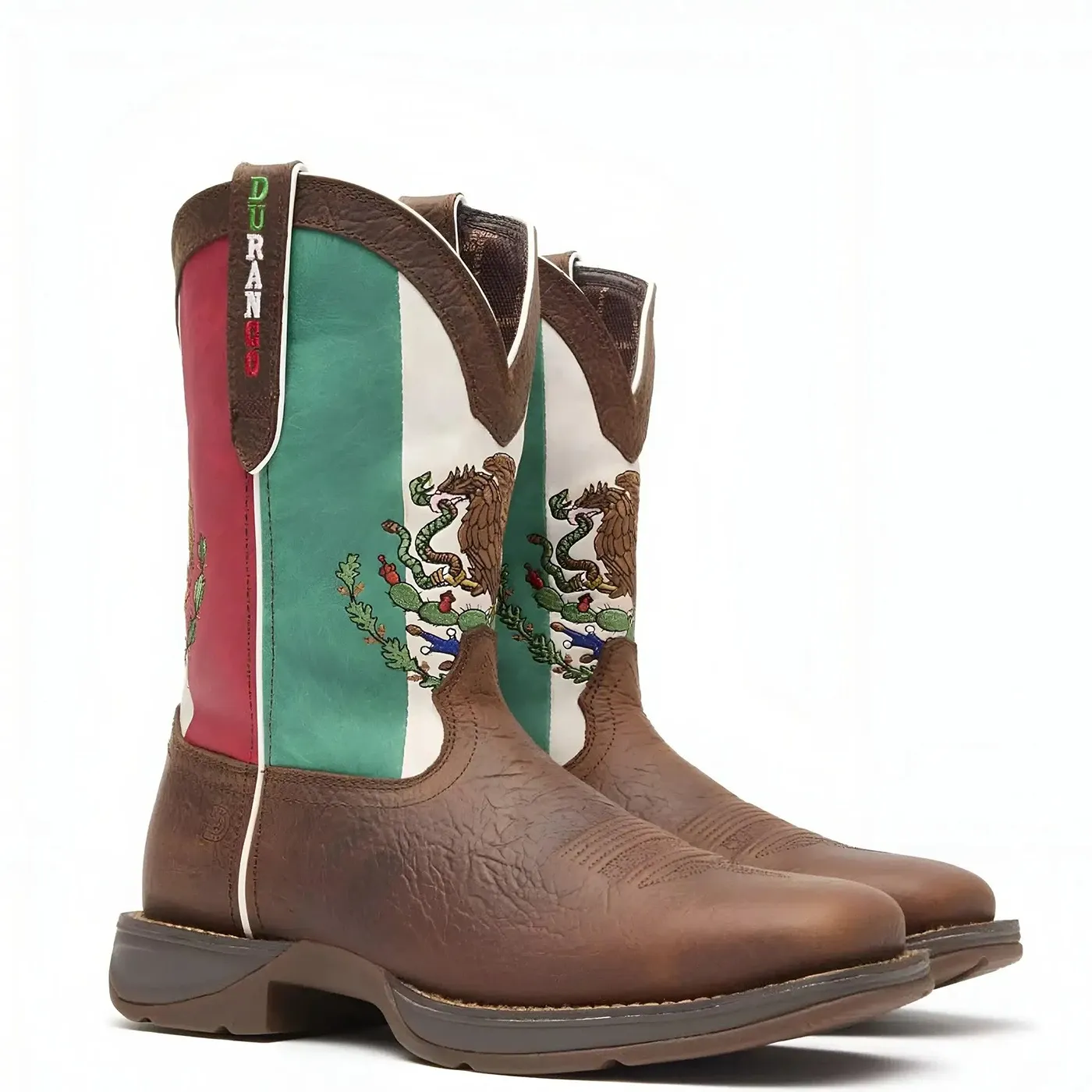 Rebel Mexico Flag Western Boot - Image 2