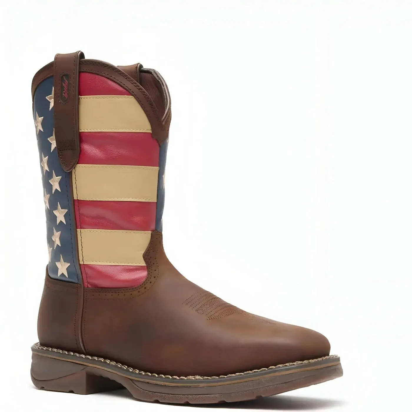 Rebel Steel Toe Flag Western Flag Boot - Image 5