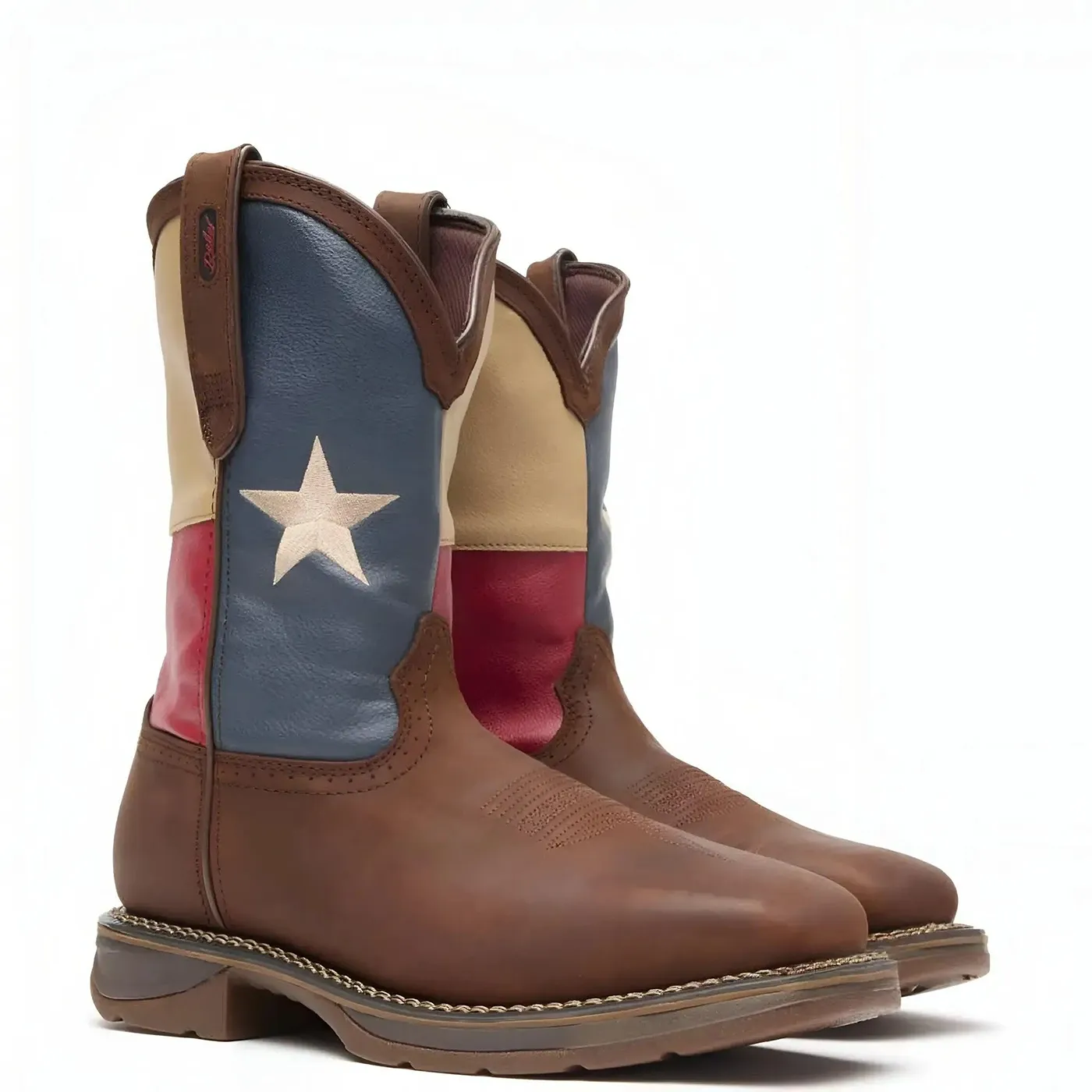 Rebel Steel Toe Texas Flag Western Boot - Image 2