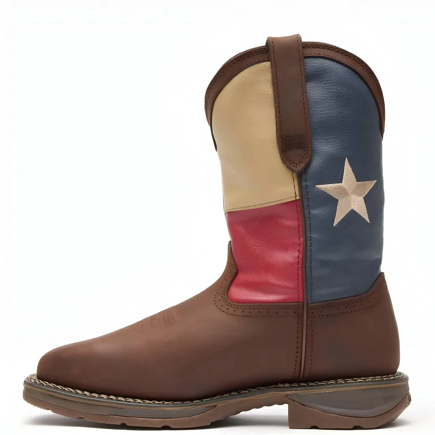 Rebel Steel Toe Texas Flag Western Boot - Image 3