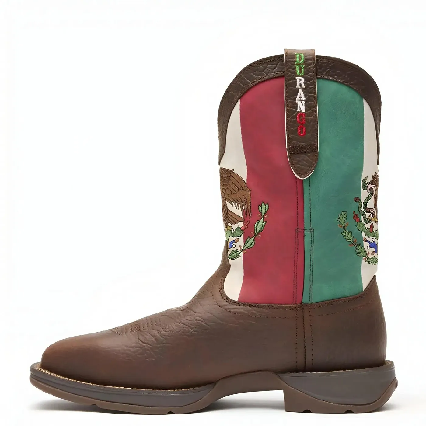 Rebel Steel Toe Mexico Flag Western Boot - Image 2
