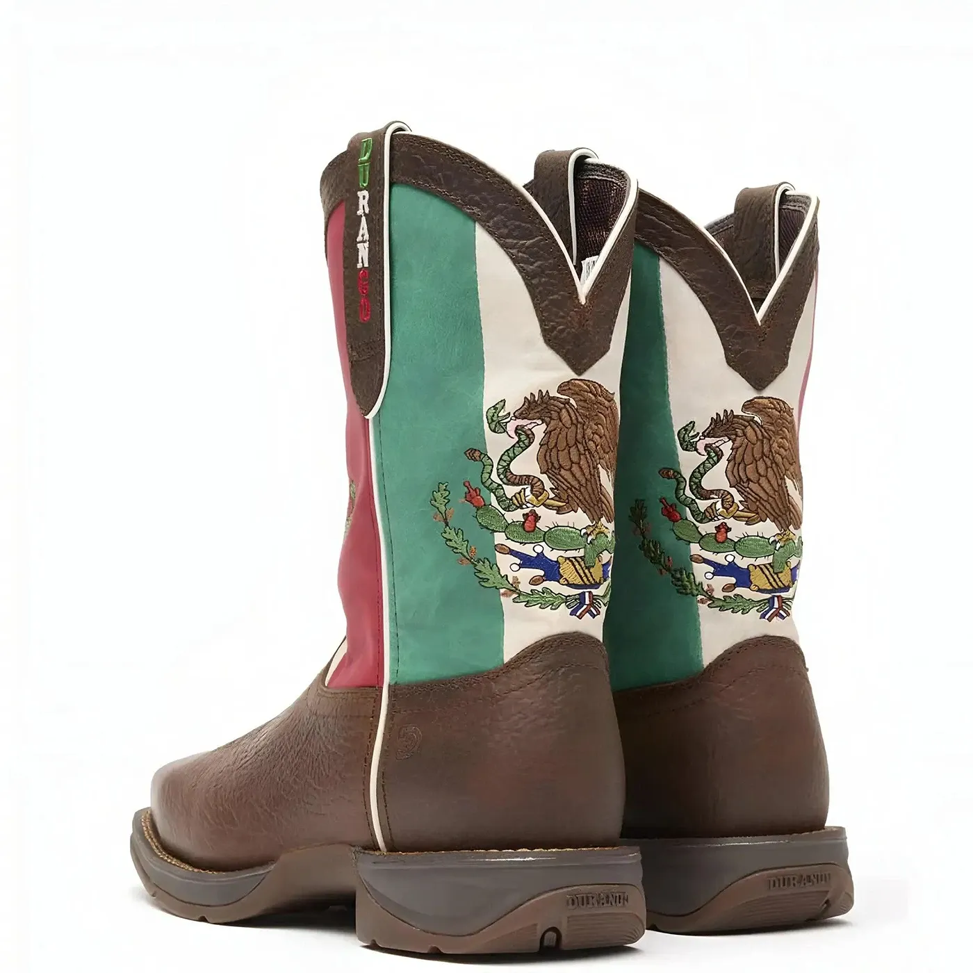 Rebel Steel Toe Mexico Flag Western Boot - Image 3