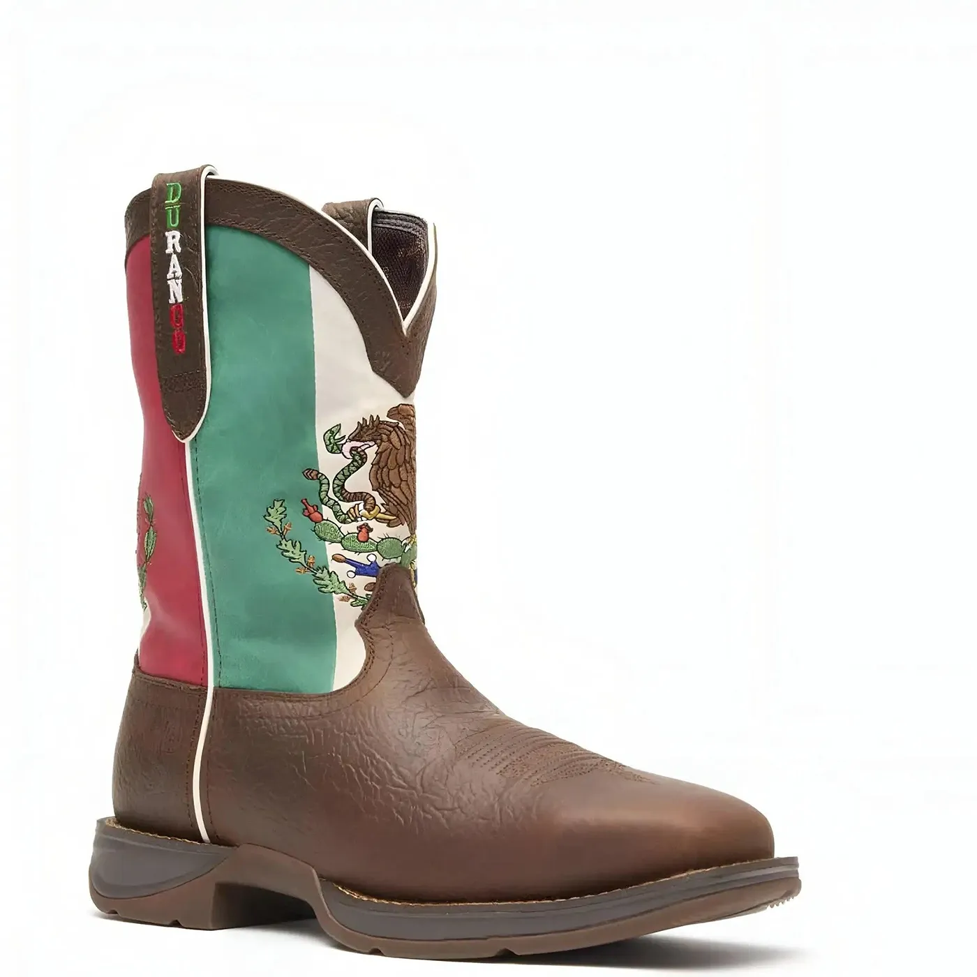 Rebel Steel Toe Mexico Flag Western Boot - Image 5