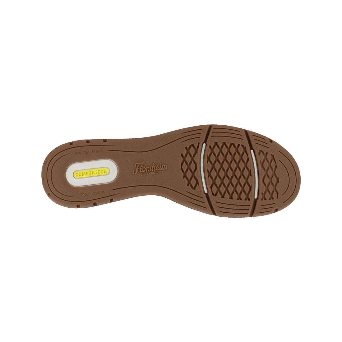 Adventure Steel-Toe Oxford Work Shoe Brown - Image 3