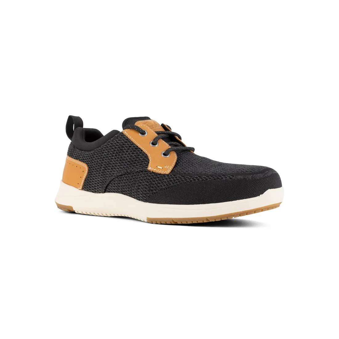 Conway Work Composite-Toe Work Shoe Black/Tan - Image 2