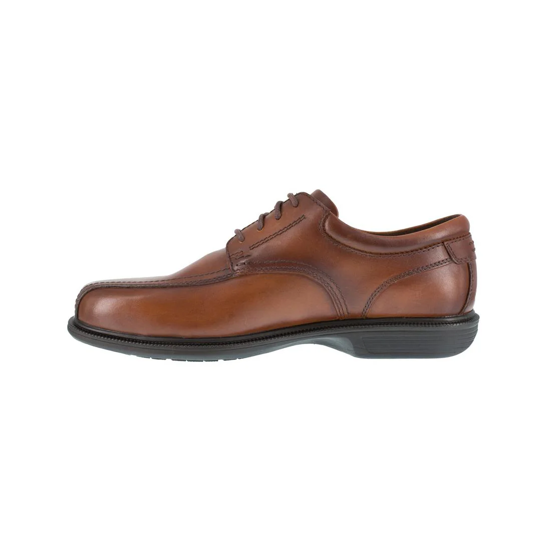 Coronis Steel-Toe Dress Oxford Work Shoe Brown - Image 4