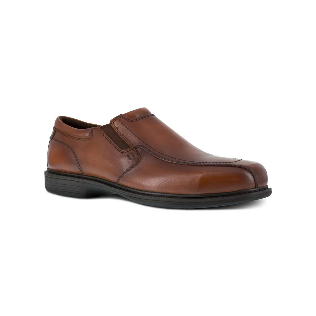 Coronis Steel-Toe Slip On Dress Work Shoe Brown - Image 2