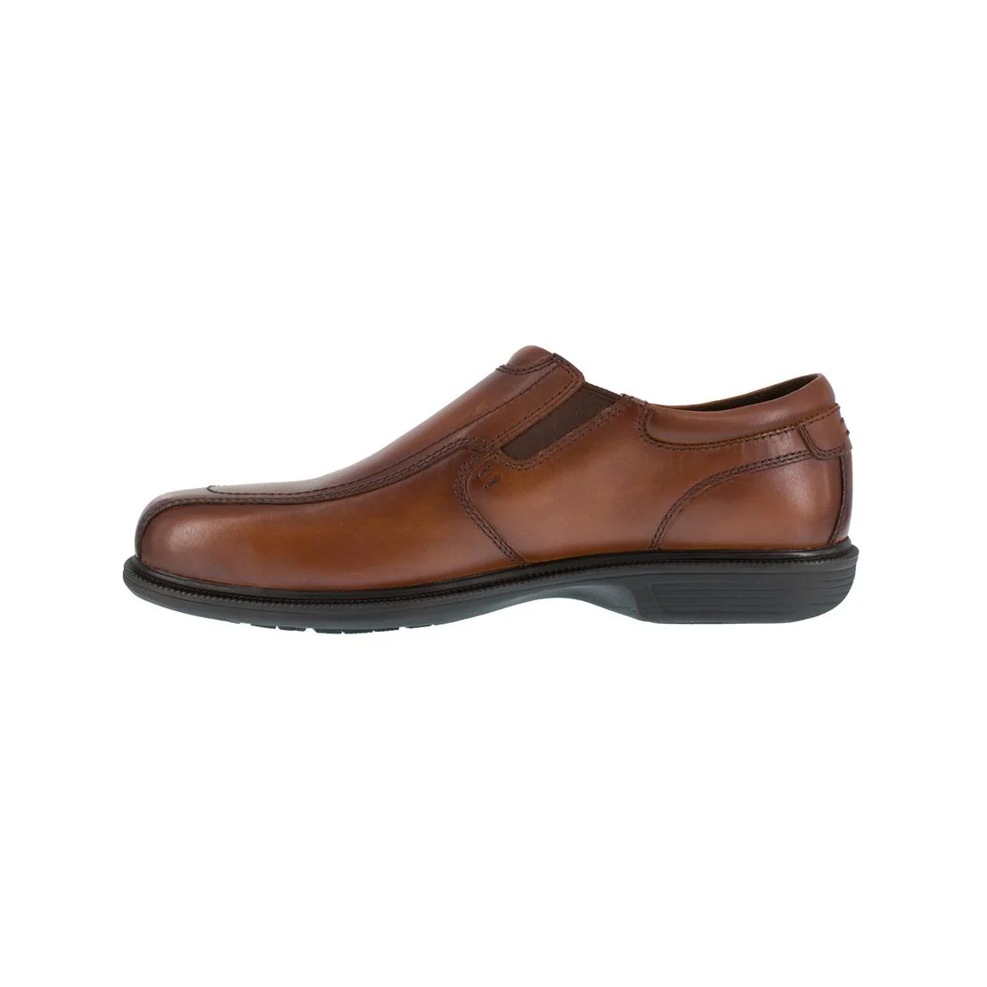 Coronis Steel-Toe Slip On Dress Work Shoe Brown - Image 4