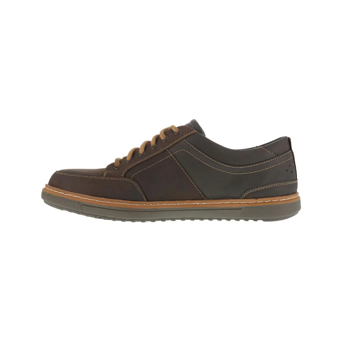 Gridley Steel-Toe Oxford Work Shoe Brown - Image 3