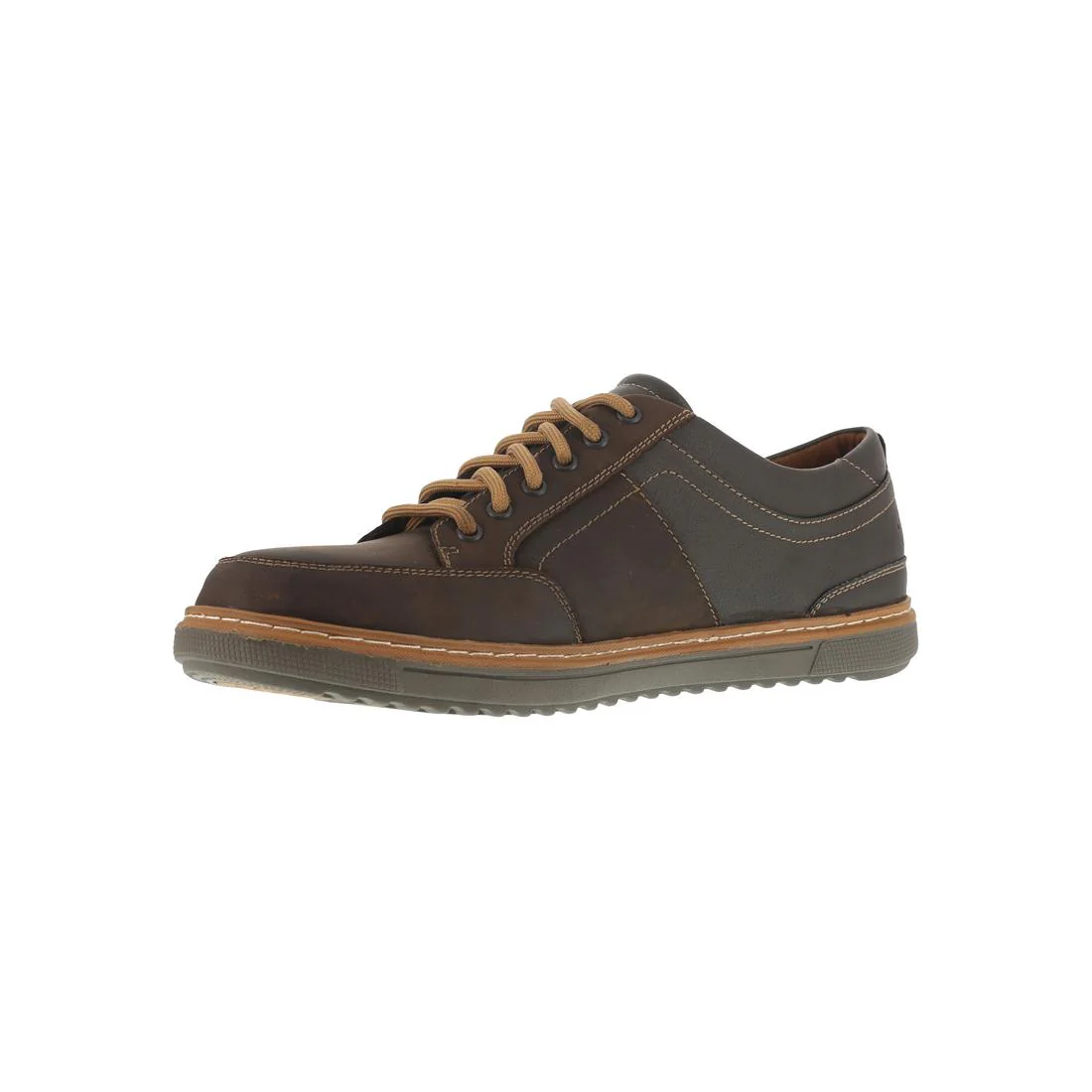 Gridley Steel-Toe Oxford Work Shoe Brown - Image 4