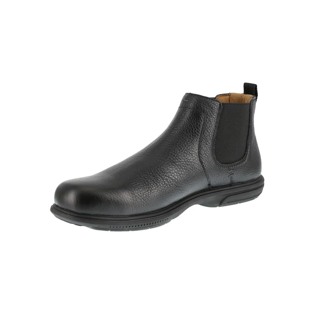 Loedin Steel-Toe Pull On Chelsea Work Boot Black - Image 5