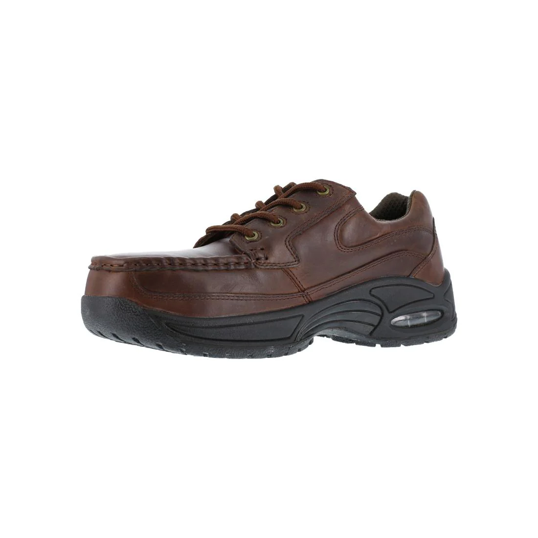 Polaris Composite-Toe Oxford Work Shoe Brown - Image 5