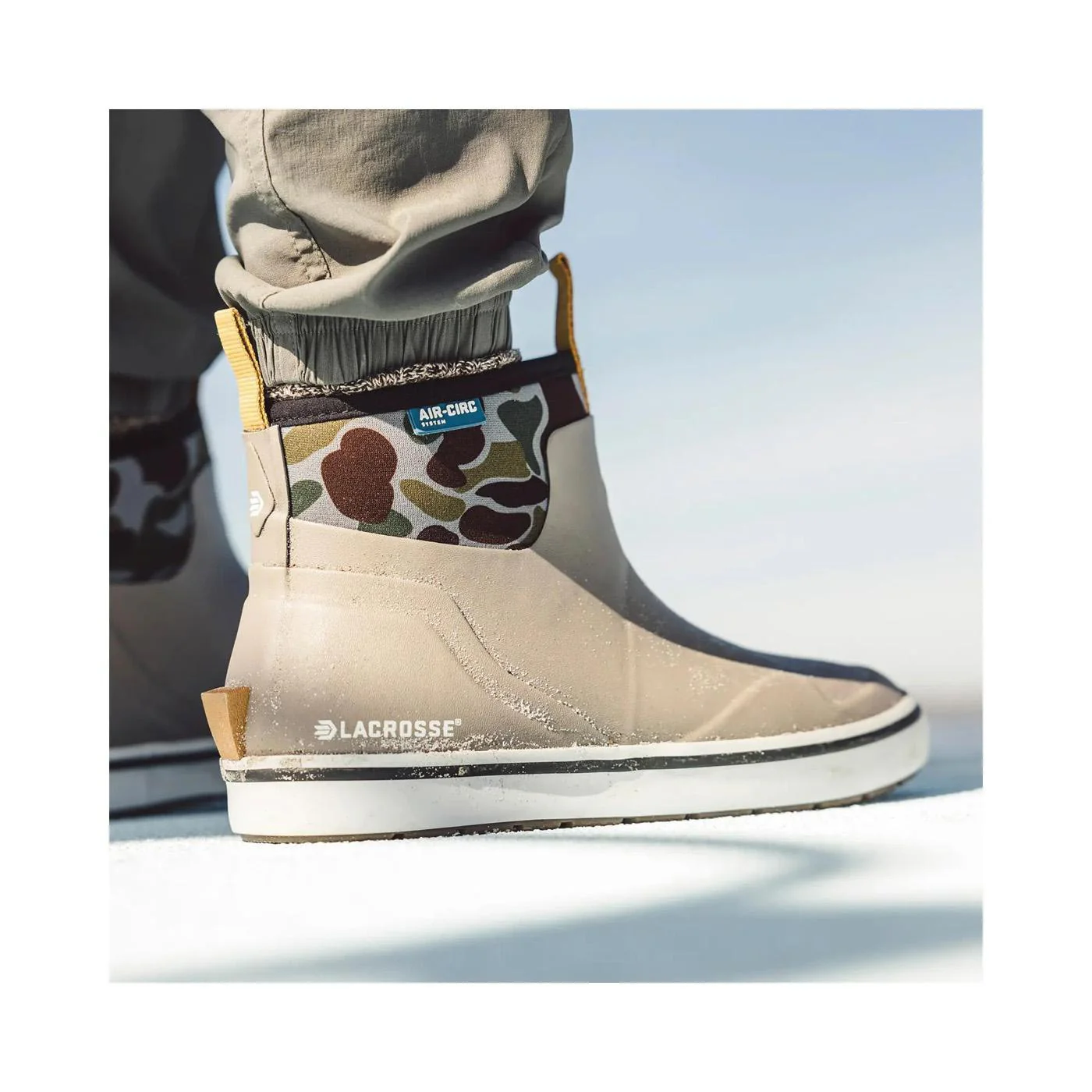 Alpha Women's Deck Boot 6" Timber Wolf/Camo - Image 9
