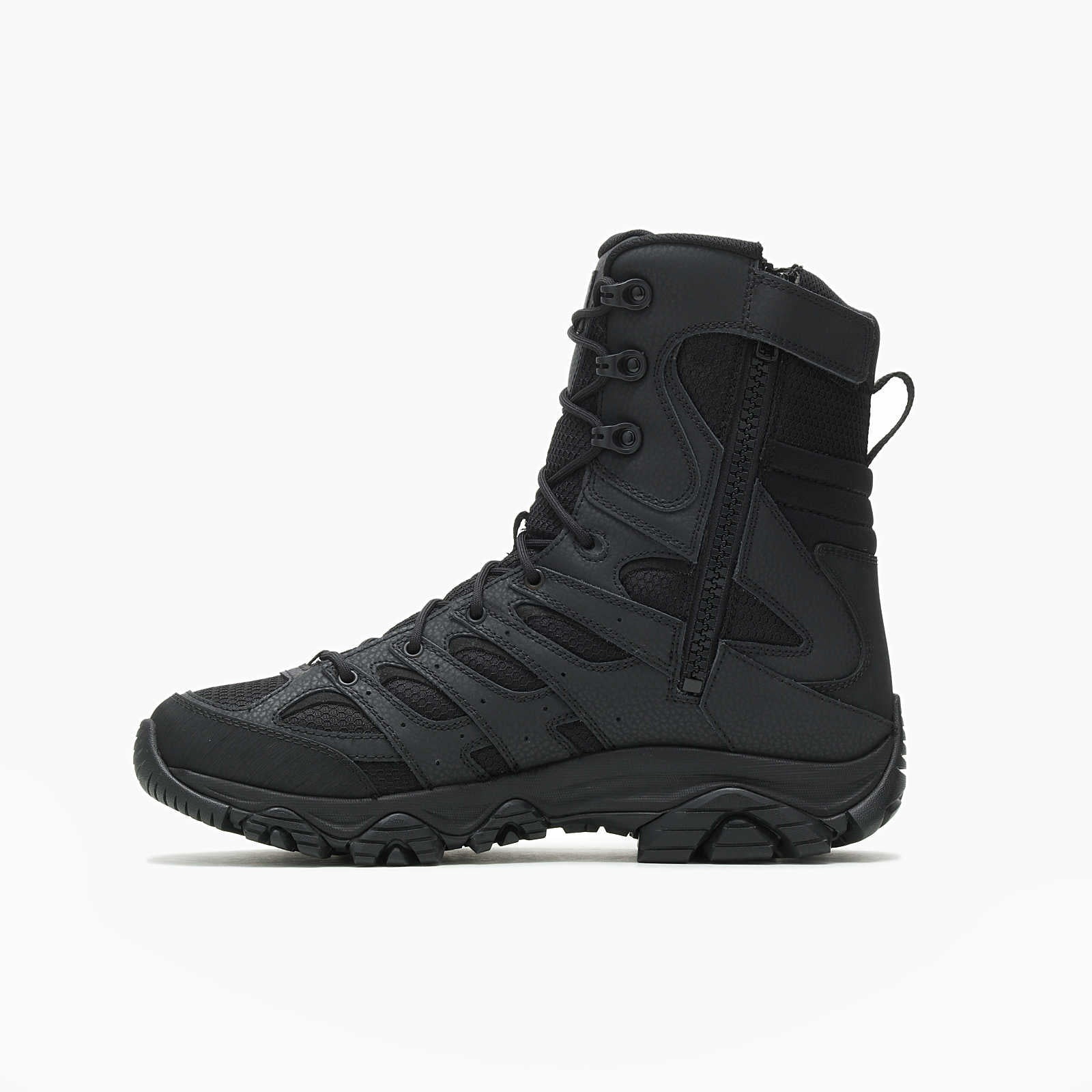 Moab 3 8" Zip Men's Tactical Work Boots Tactical Black - Image 3