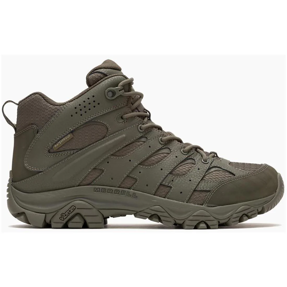 Moab 3 Mid Men's Tactical Work Boots Wp Tactical Dark Olive