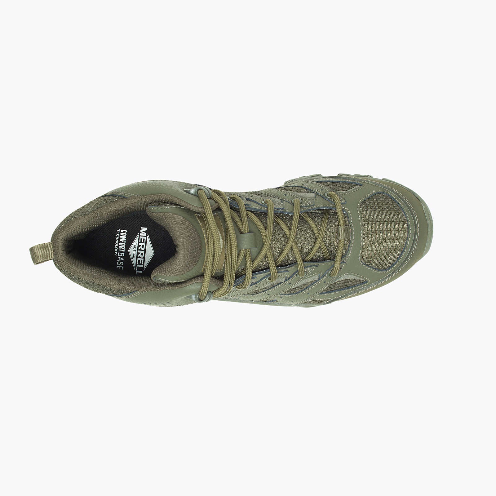 Moab 3 Mid Men's Tactical Work Boots Wp Tactical Dark Olive - Image 2
