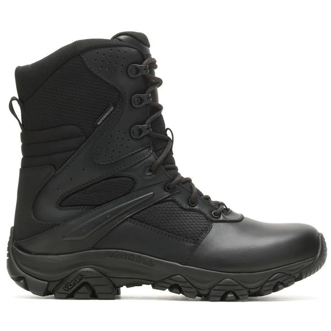Moab 3 Response 8" Men's Tactical Work Boots Tactical Black