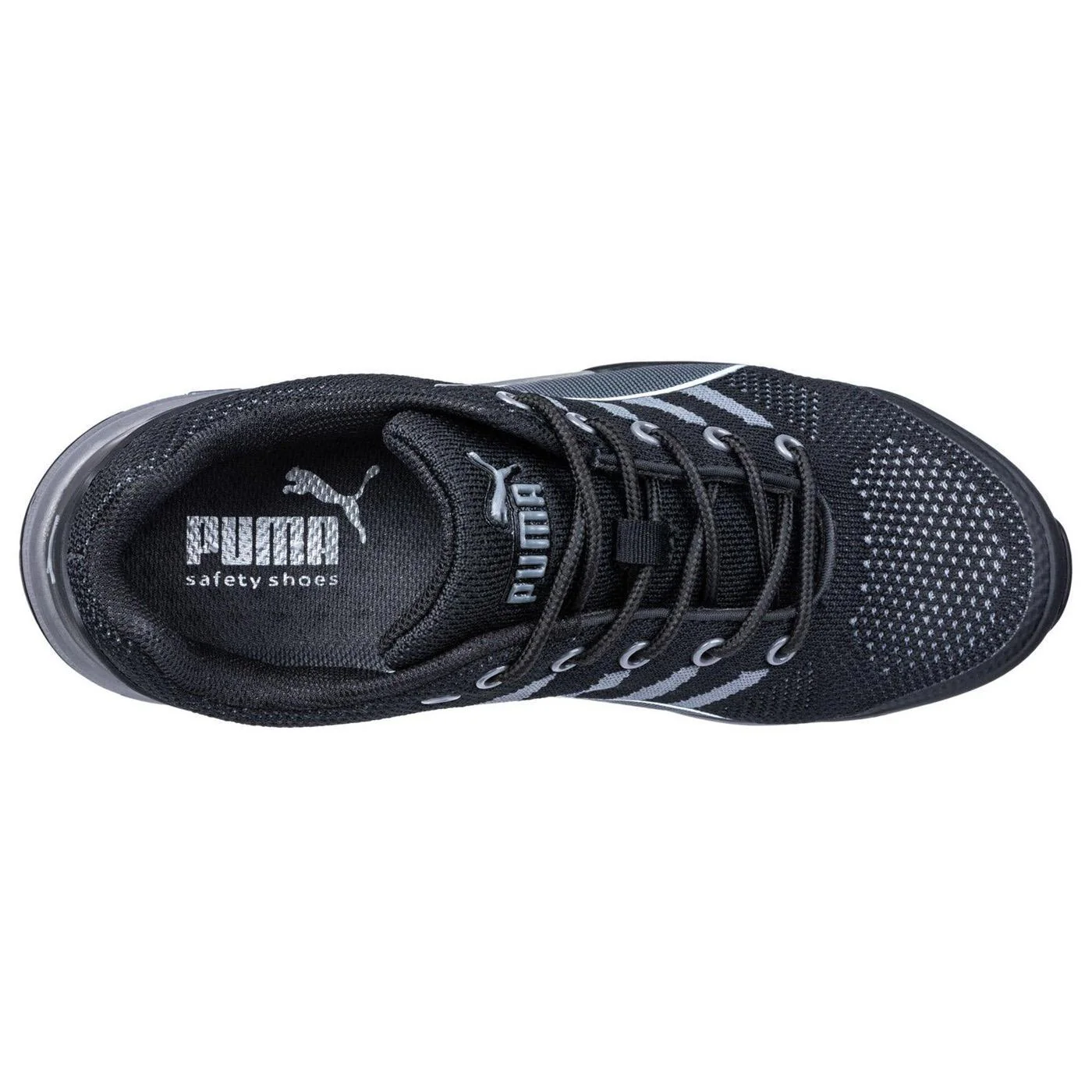 Celerity Knit Women’s Composite Toe Work Shoes – Black - Image 3