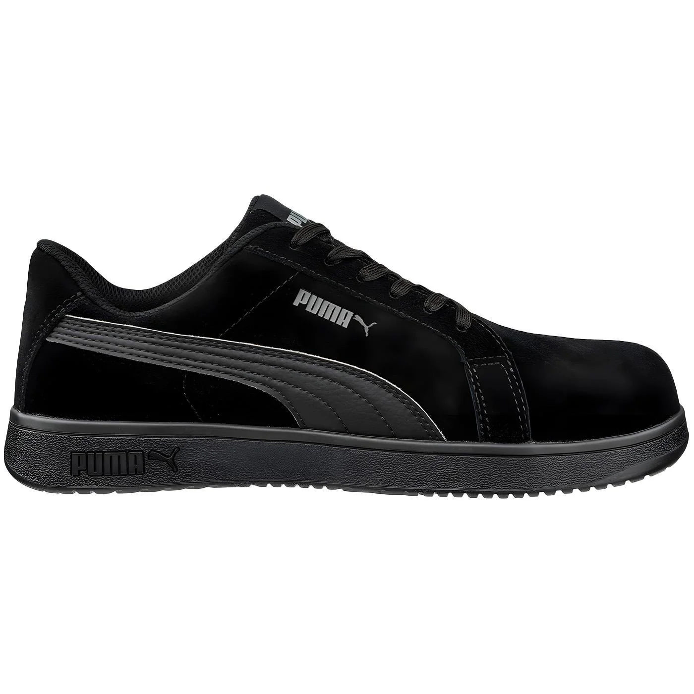 Iconic Women’s Composite Toe Work Shoes – Black