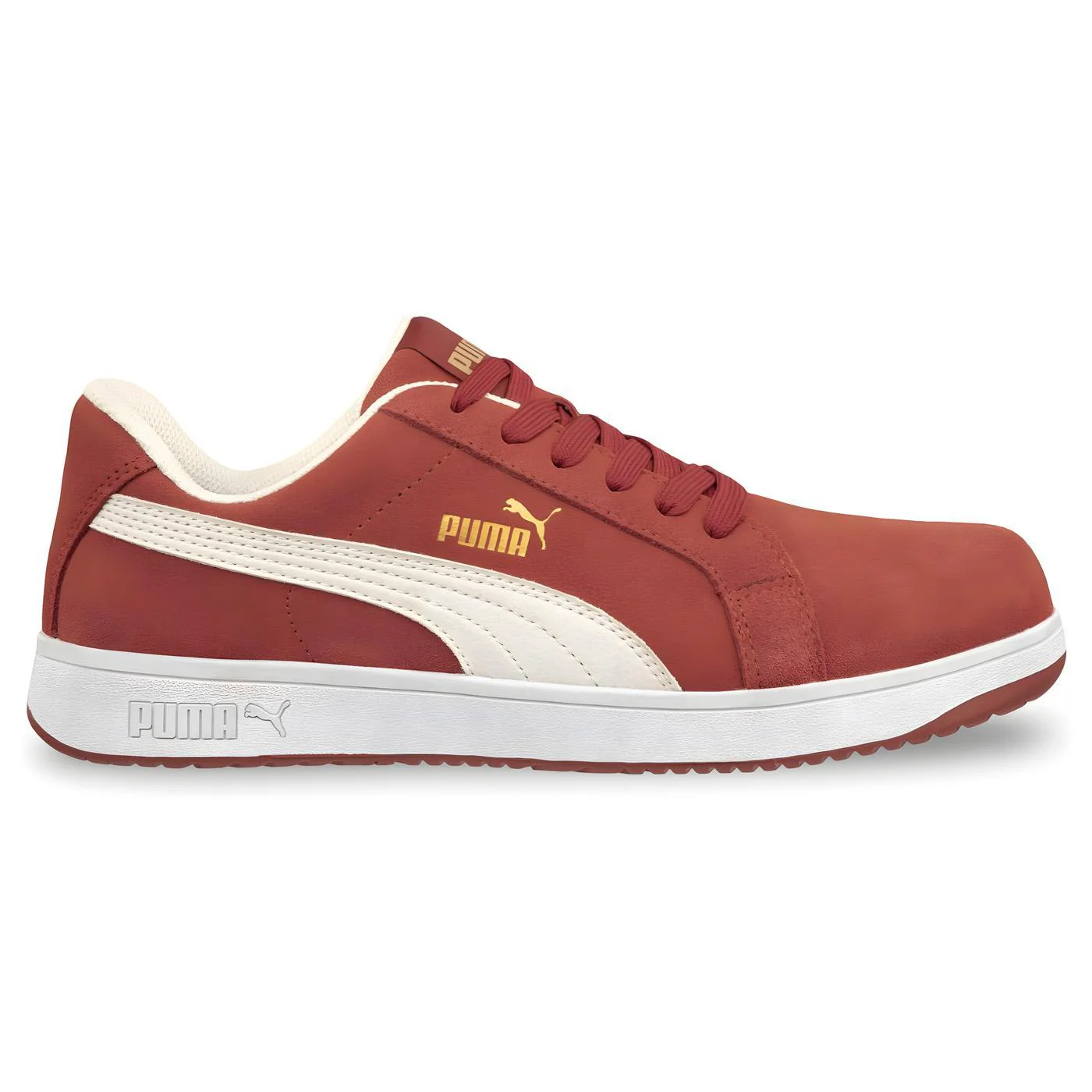 Iconic Women’s Composite Toe Work Shoes – Red
