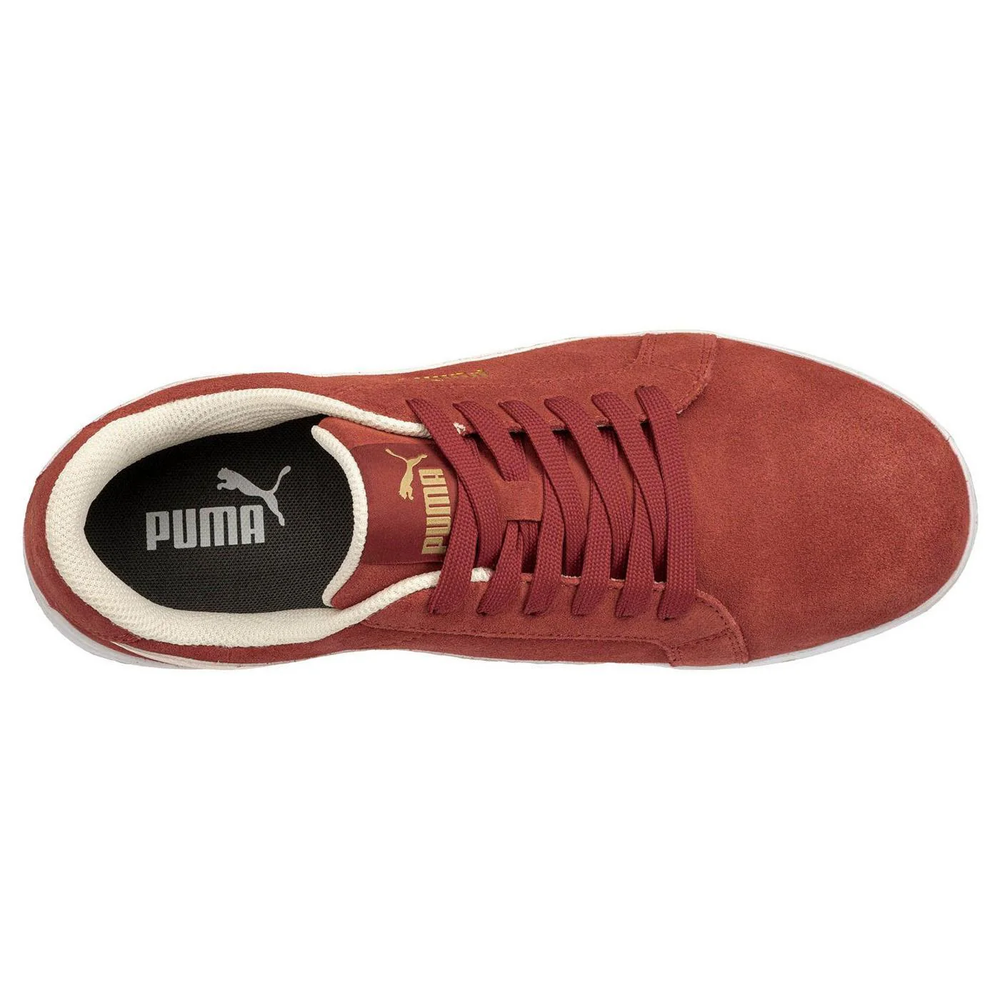Iconic Women’s Composite Toe Work Shoes – Red - Image 4