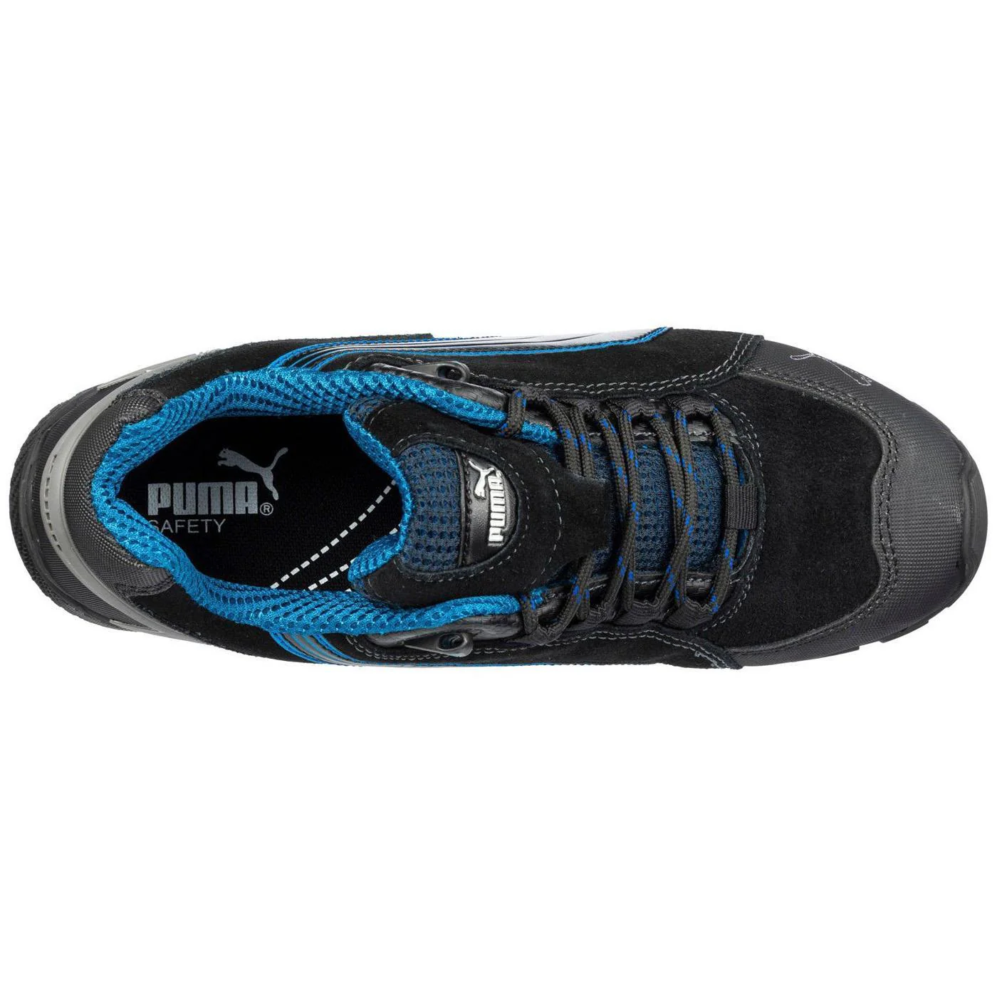 Rio Alloy Toe Work Shoes – Black - Image 3