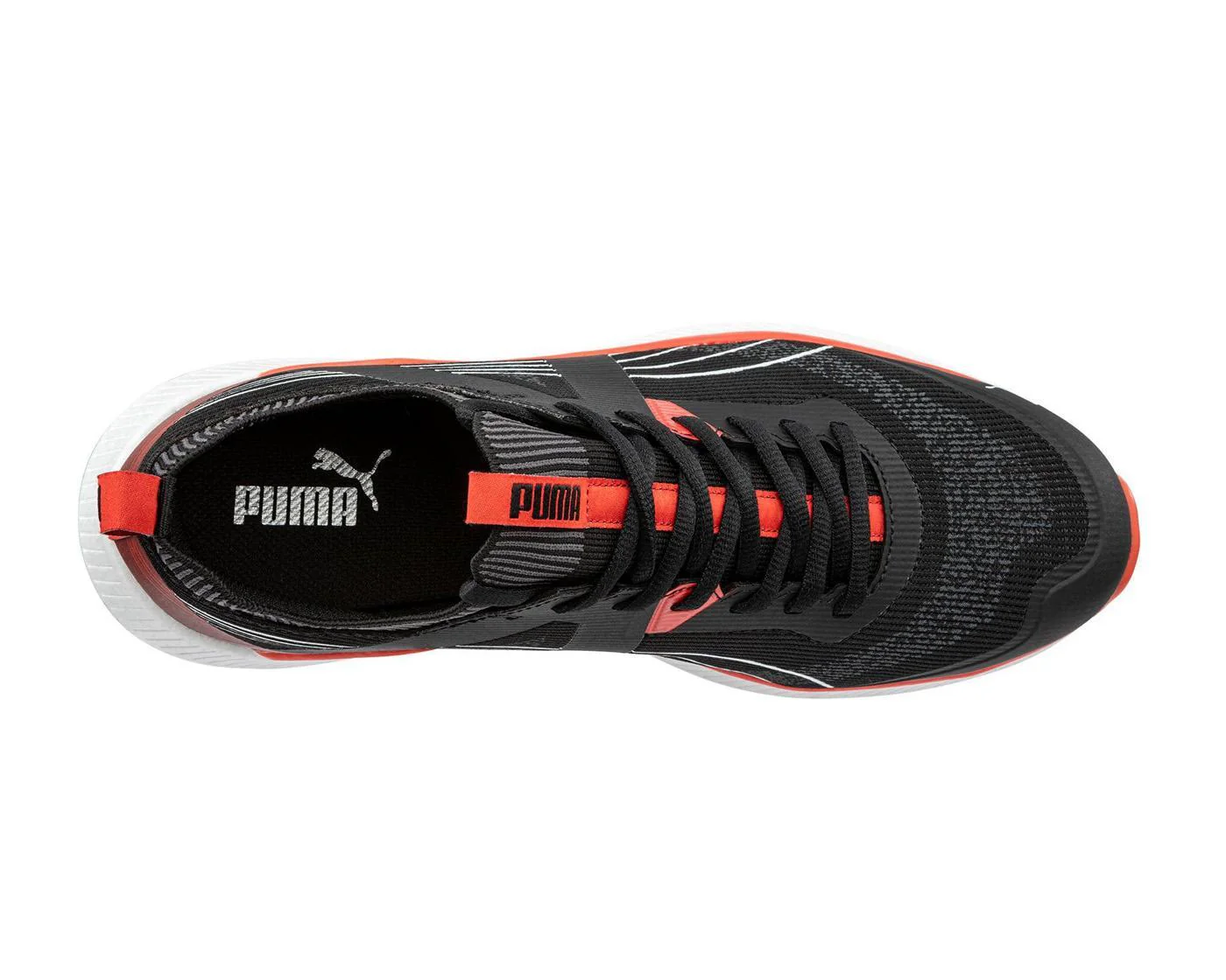 Turbo Black Composite Toe Work Boots – Red - Image 4