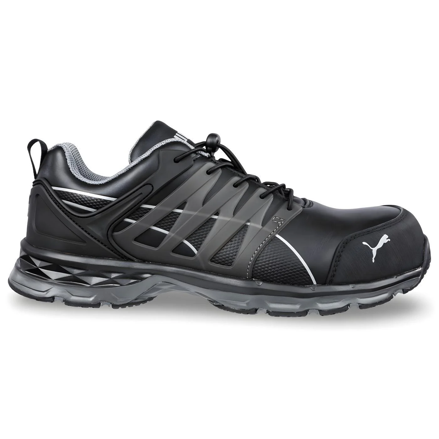 Velocity Composite Toe Work Shoes – Black