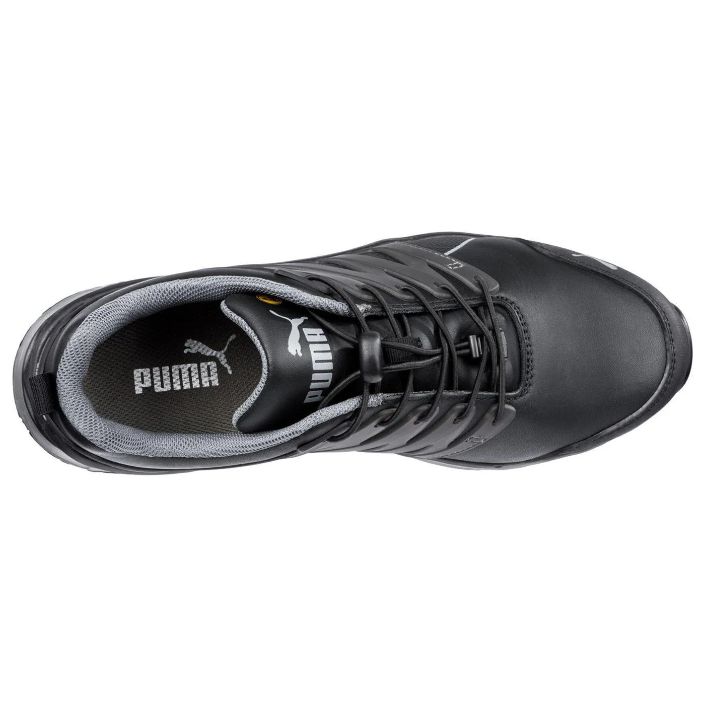 Velocity Composite Toe Work Shoes – Black - Image 4