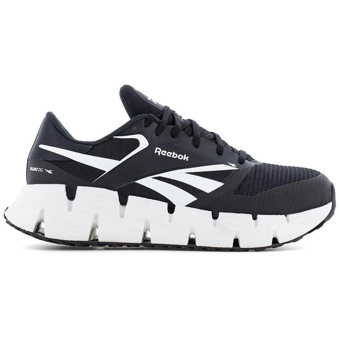 FloatZig Athletic Composite Toe Work Shoe – Black/White