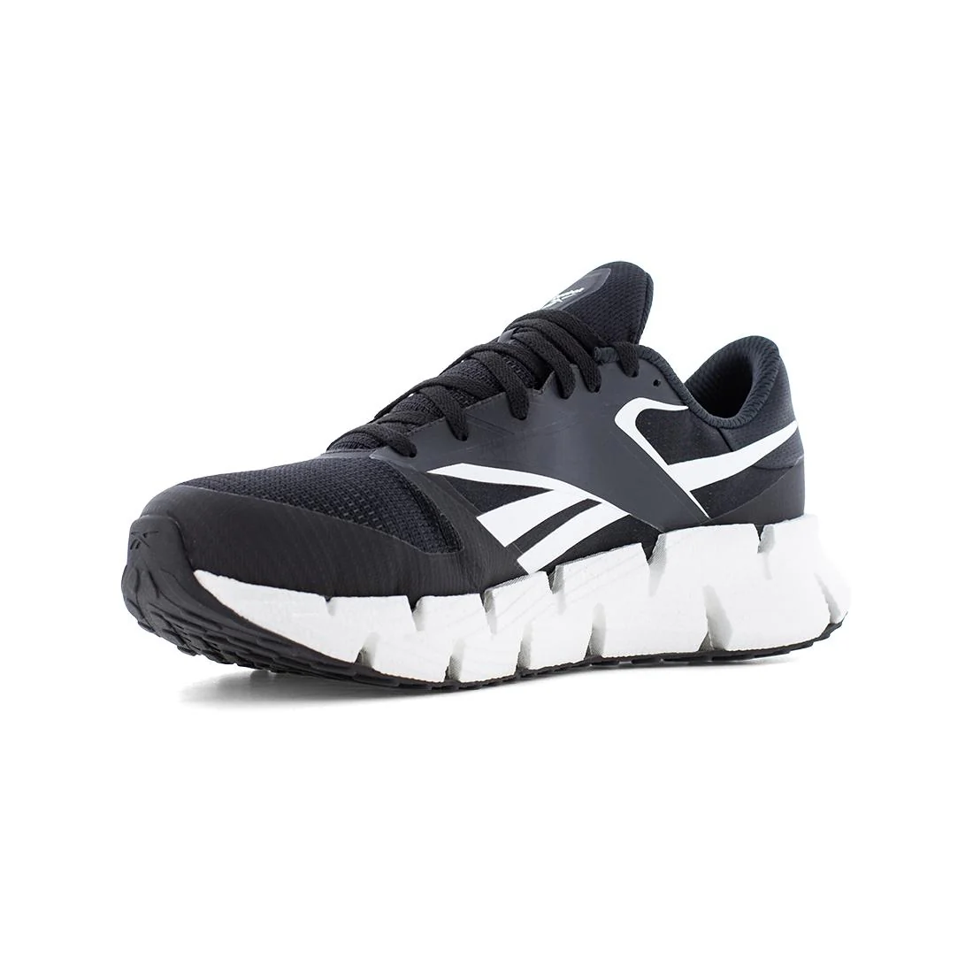 FloatZig Athletic Composite Toe Work Shoe – Black/White - Image 4