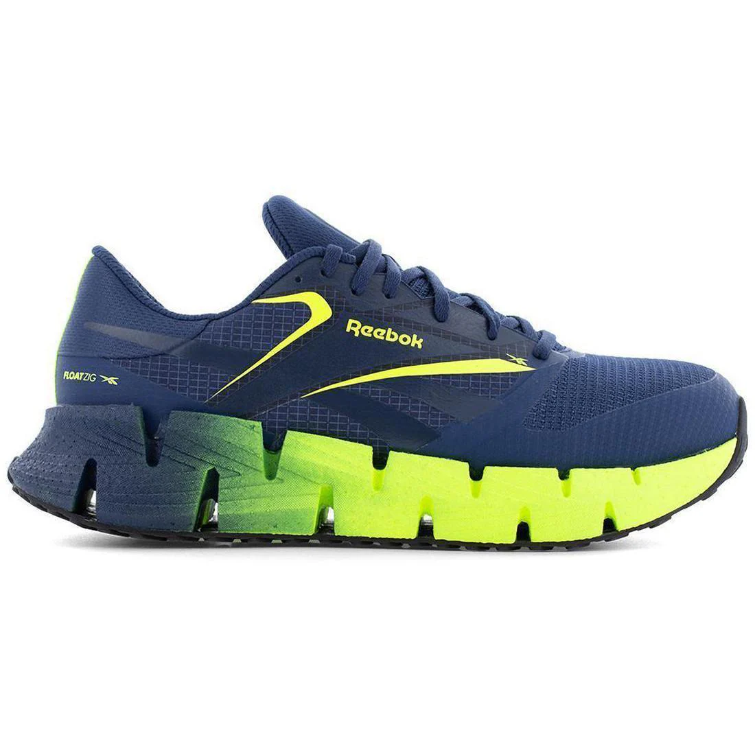 FloatZig Athletic Composite Toe Work Shoe – Blue/Lime
