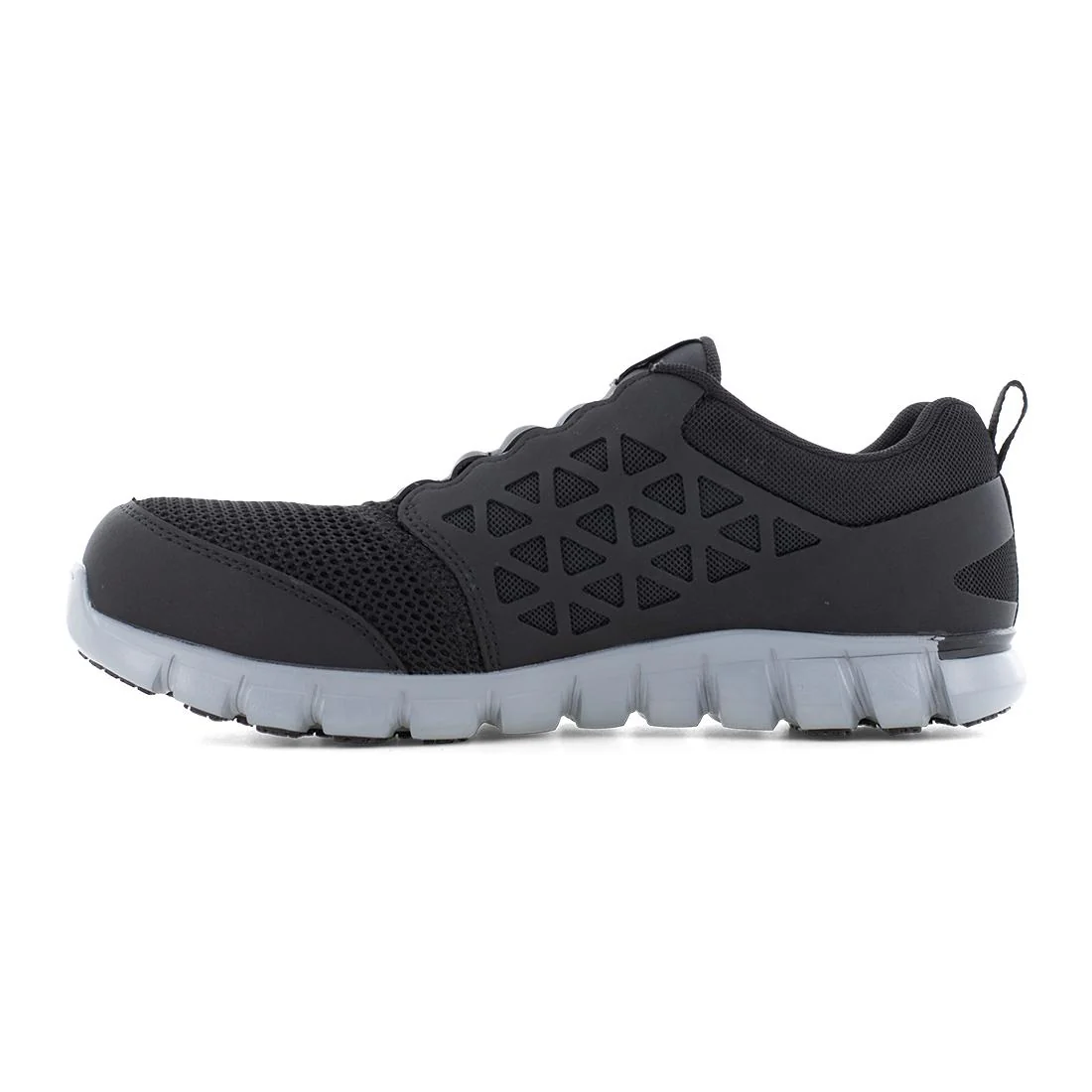 Sublite Cushion Composite Toe Slip‑On Work Shoe – Black - Image 5