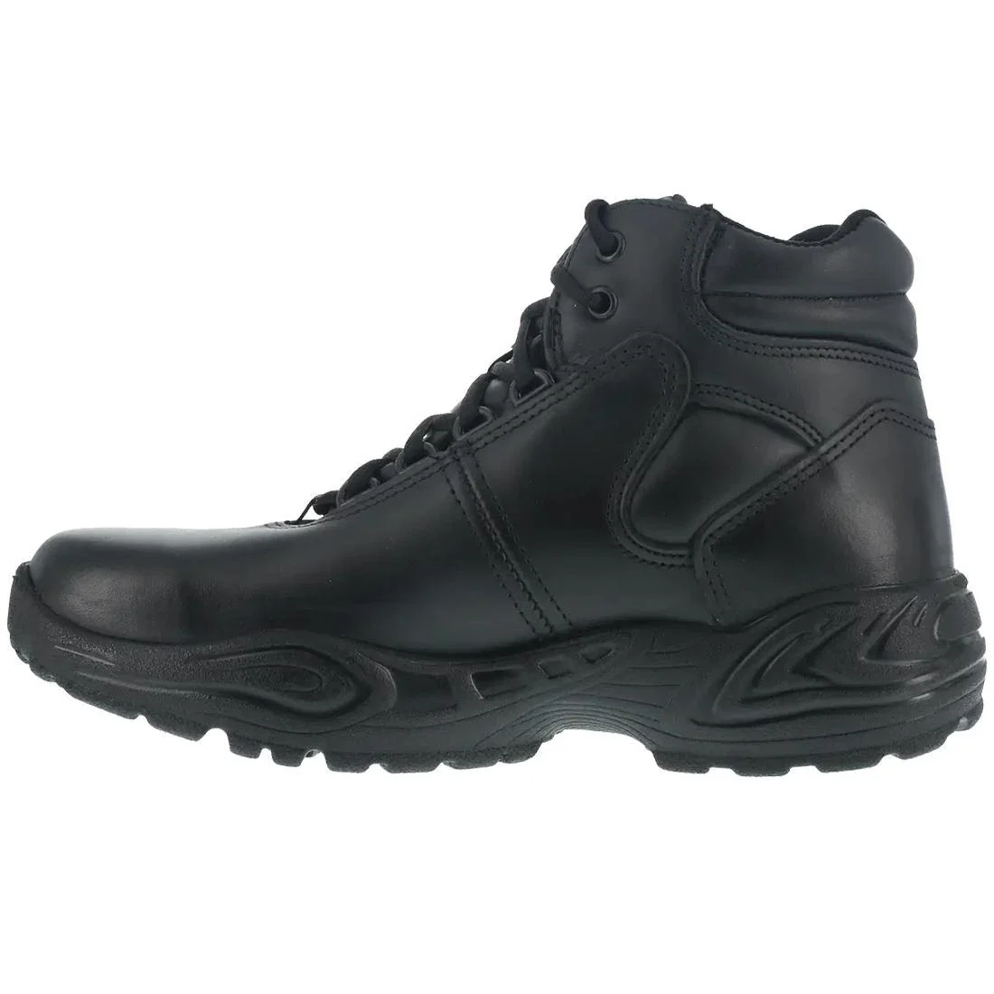 Postal Express 6 Inch Soft-Toe Boot Black - Image 5