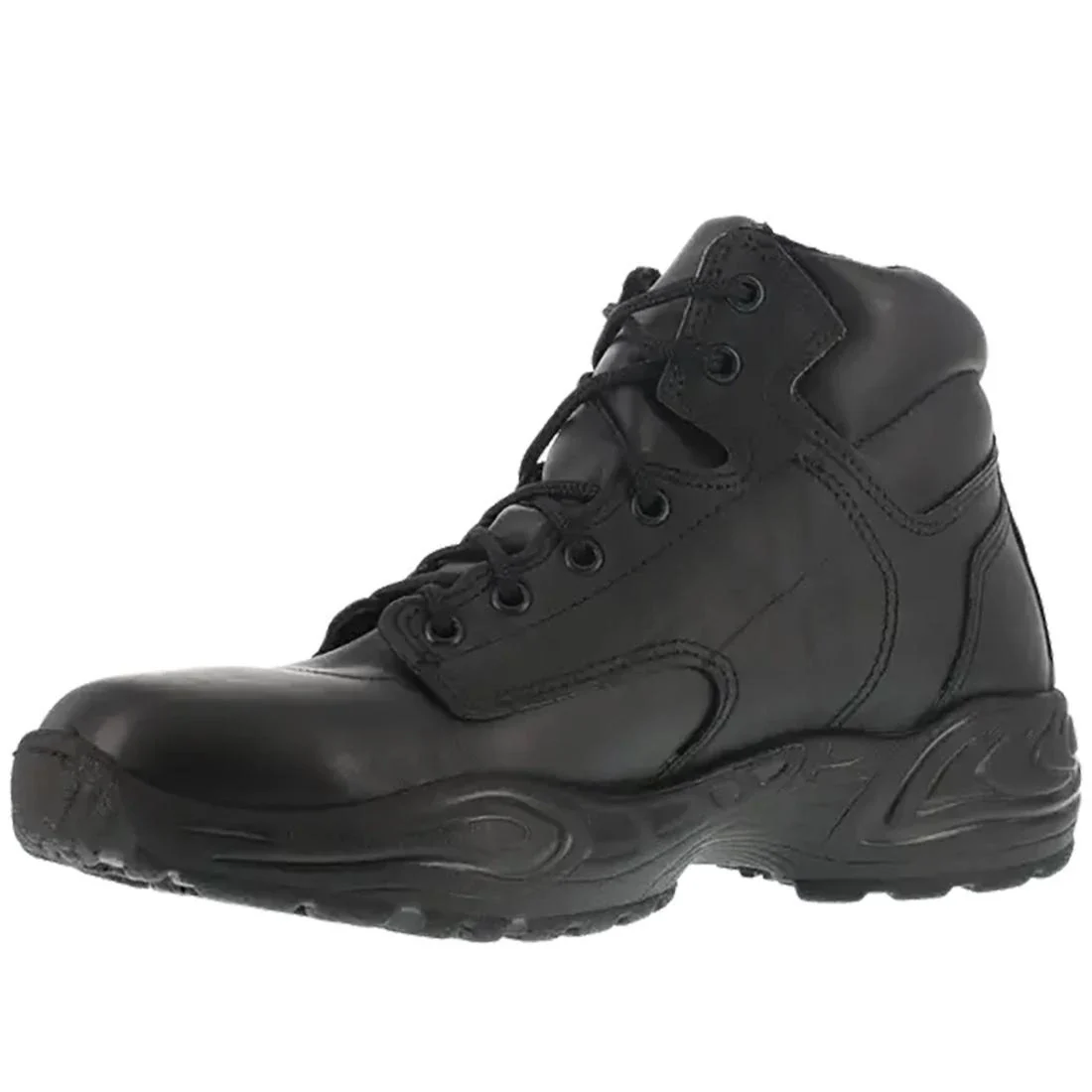 Postal Express 6 Inch Soft-Toe Waterproof Boot Black - Image 2