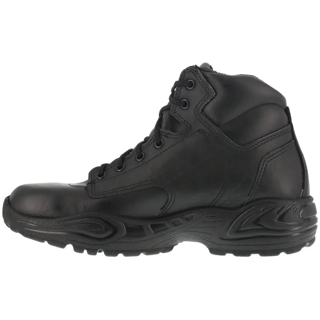 Postal Express 6 Inch Soft-Toe Waterproof Boot Black - Image 4