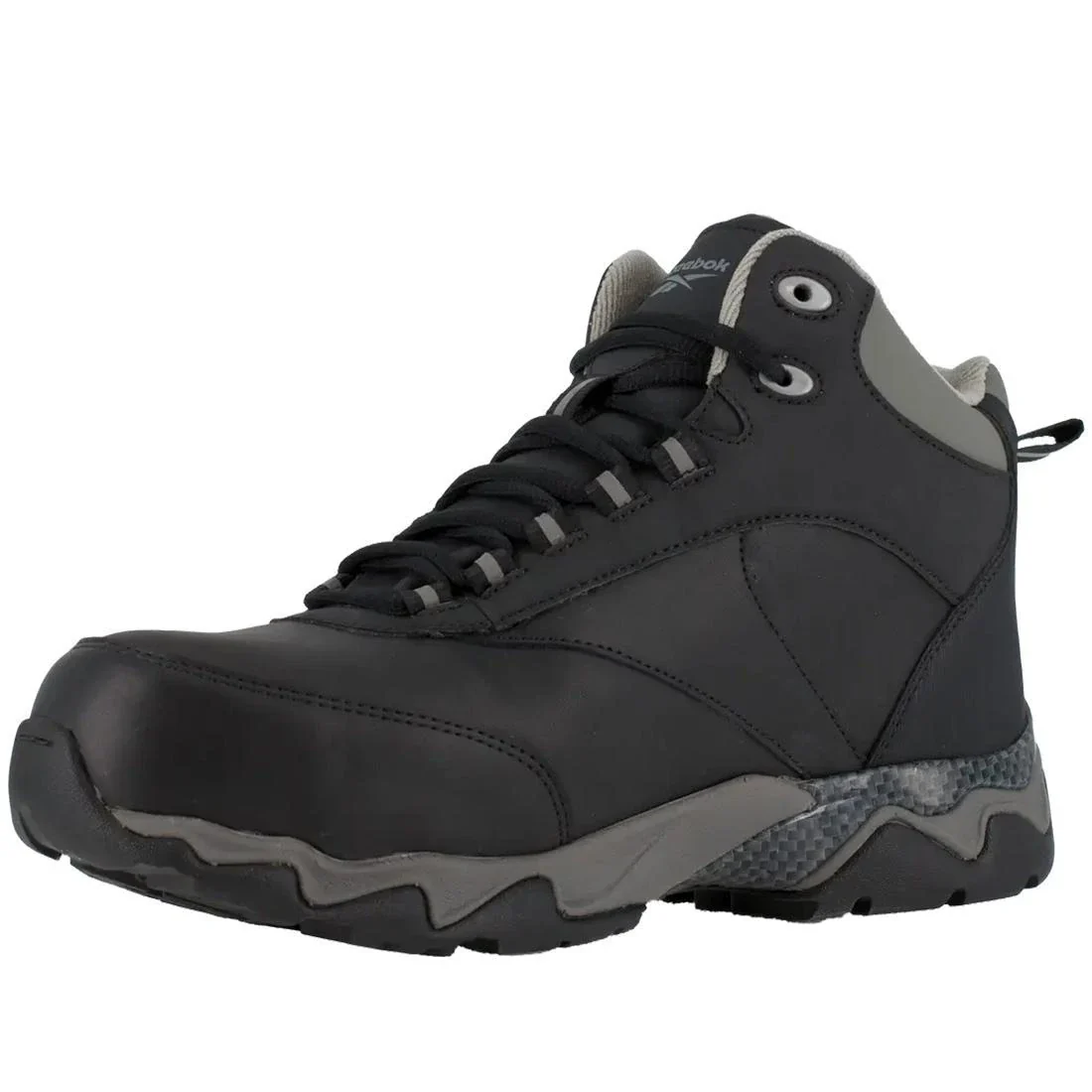 Beamer Composite-Toe CushGuard™ Int Met Guard Athletic Work Boot Black - Image 2