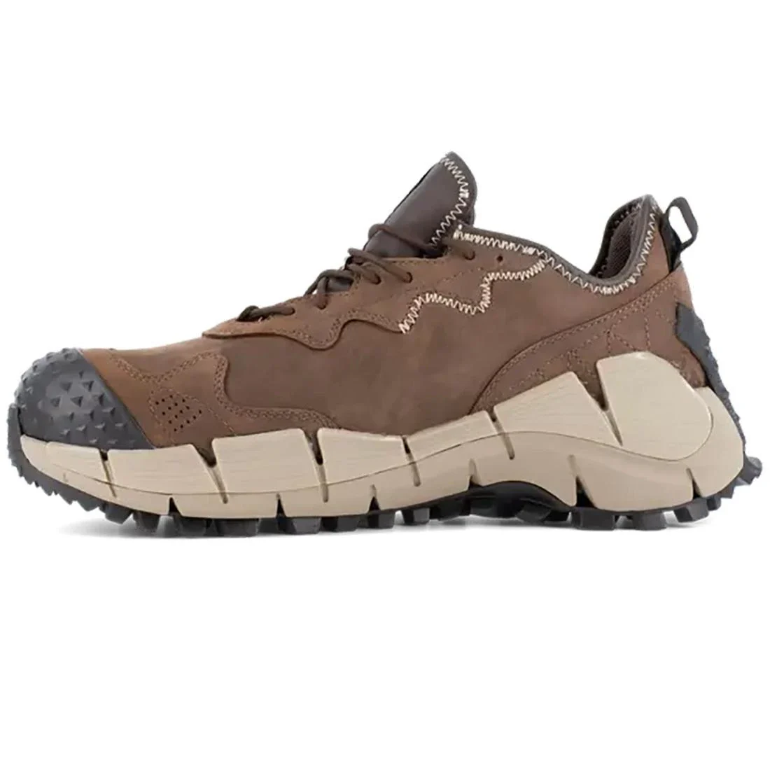 Zig Kinetica Edge II Composite-Toe Work Shoe Brown - Image 2