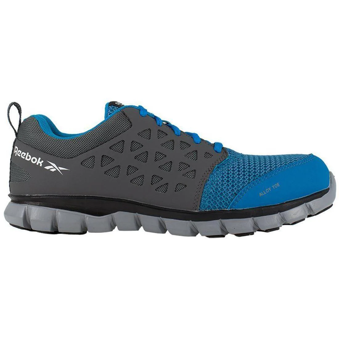 Sublite Cushion Alloy-Toe Athletic Work Shoe Blue/Grey