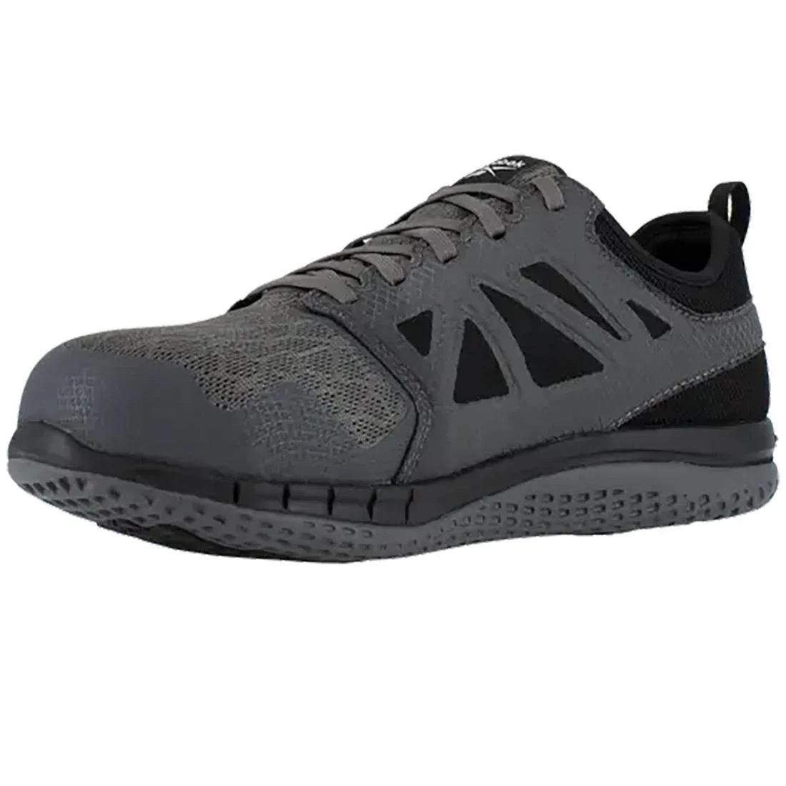 Zprint Steel-Toe Athletic Work Shoe Gray - Image 2