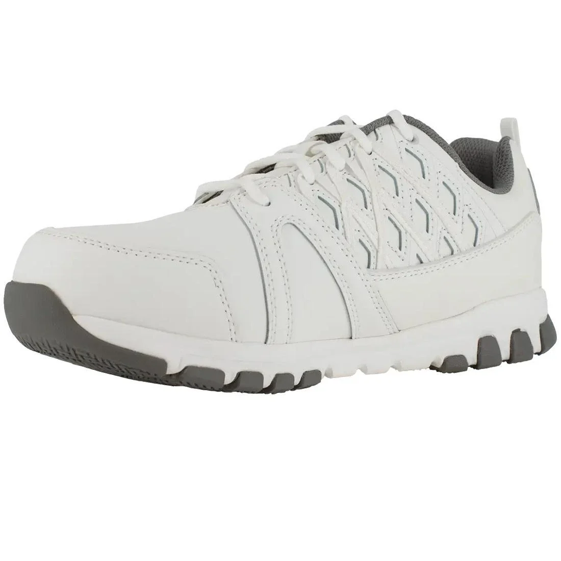 Sublite Steel-Toe Athletic Work Shoe White - Image 2