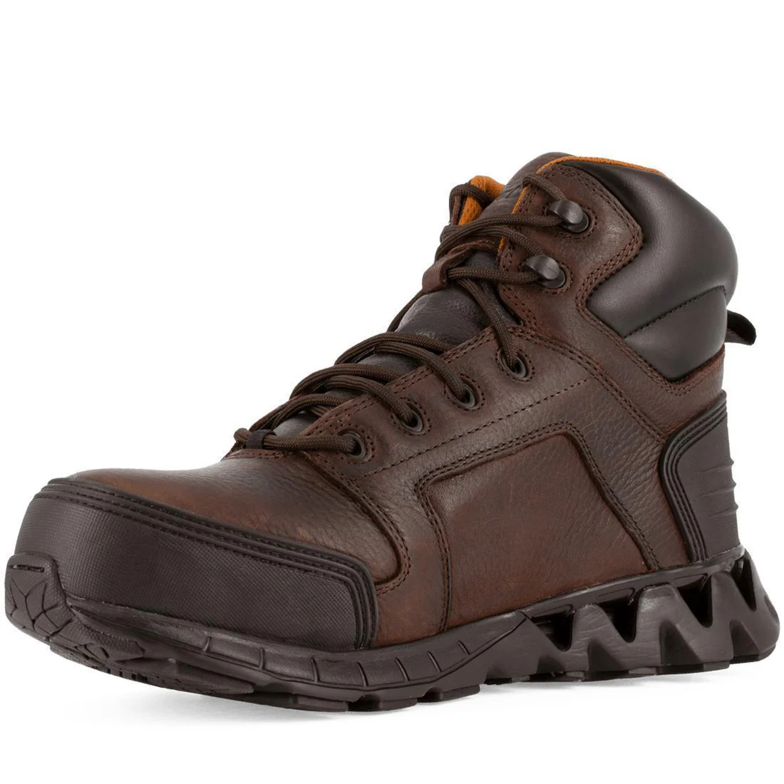 Zigkick Carbon-Toe Work Boot Brown - Image 5