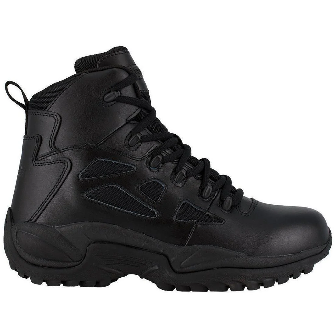 Rapid Response Rb 6 Inch Soft-Toe Side Zip Tactical Stealth Boot Black