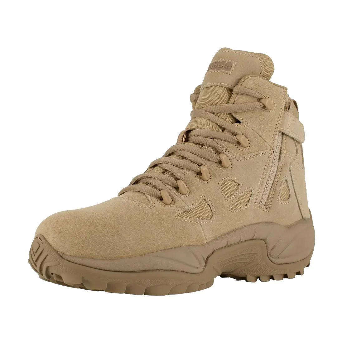 Rapid Response Rb 6 Inch Composite-Toe Side Zip Military Work Boot Desert Tan - Image 2