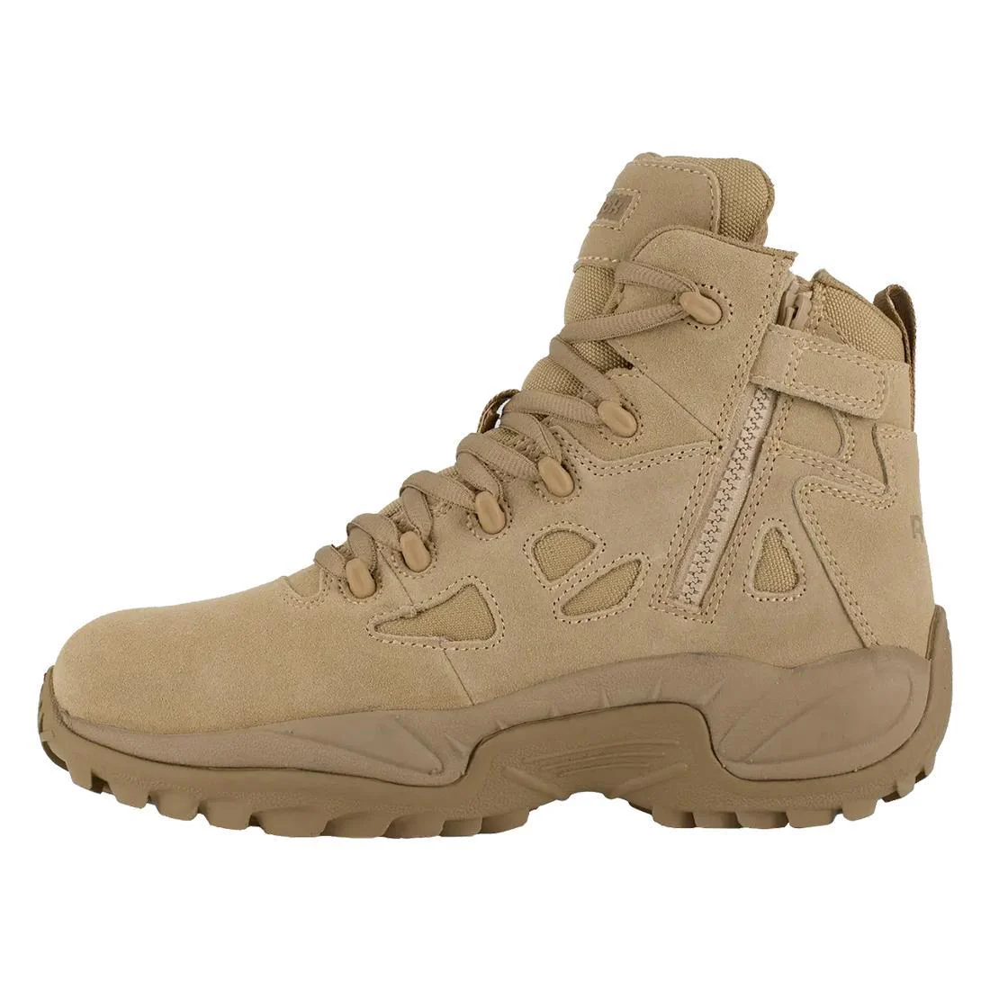 Rapid Response Rb 6 Inch Composite-Toe Side Zip Military Work Boot Desert Tan - Image 5