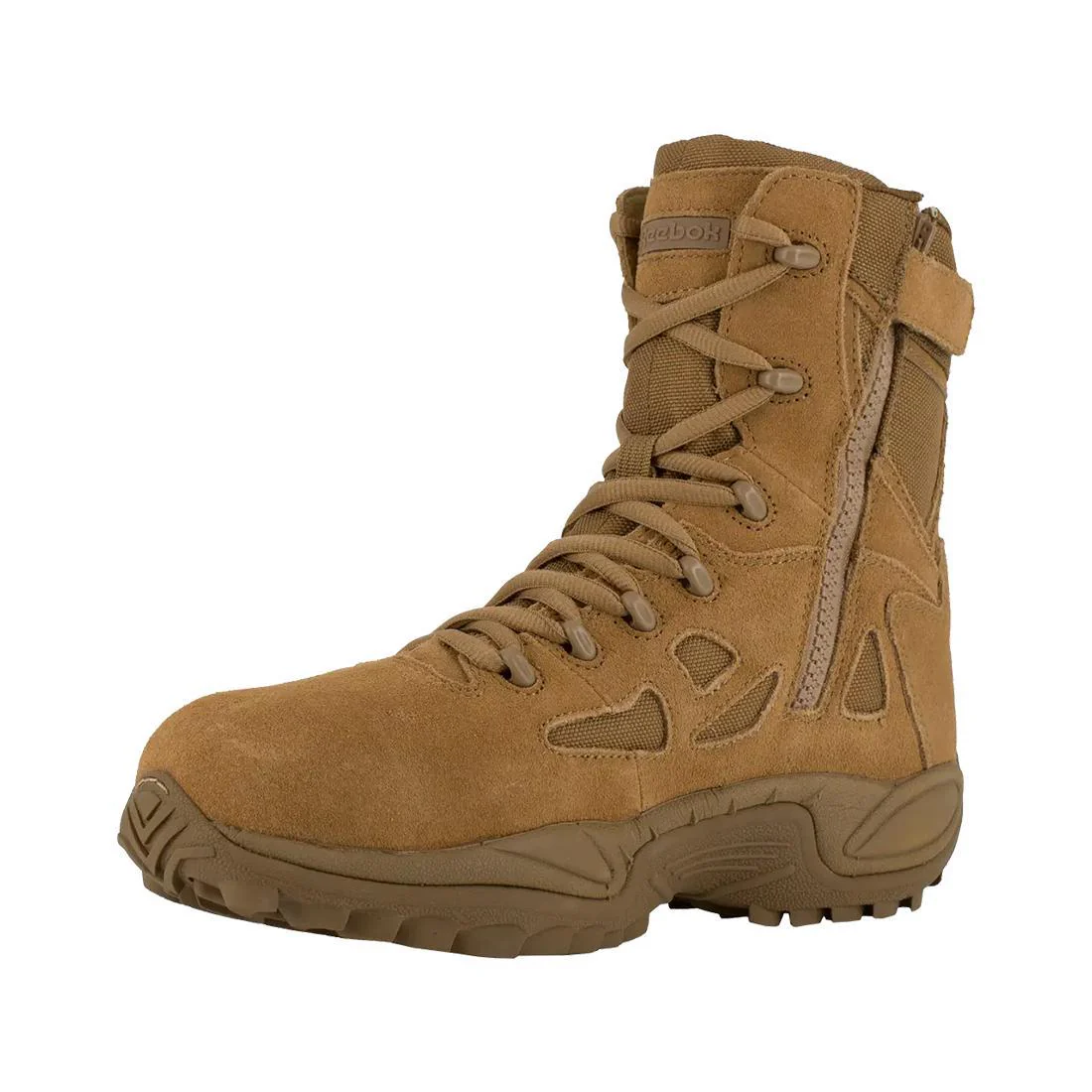 Rapid Response Rb 8 Inch Composite-Toe Side Zip Stealth Military Work Boot Coyote - Image 3