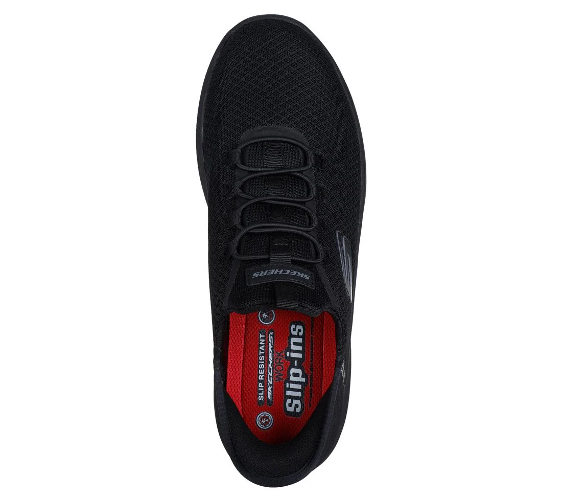 Summits Sr Colsin Slip Resistant Shoe Black - Image 4