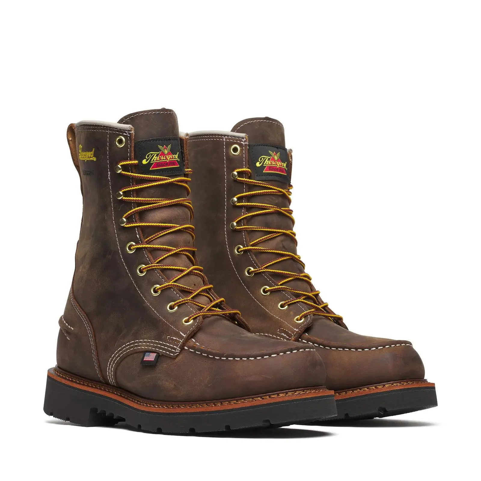 1957 Series 8" Waterproof Moc Toe Boot with Maxwear 90 Crazy Horse - Image 2